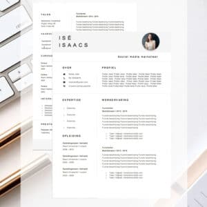 cv template two page ise isaacs