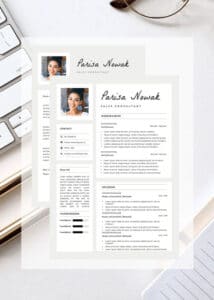 word-cv-template-parisa-nowak