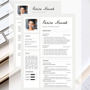 word-cv-template-parisa-nowak