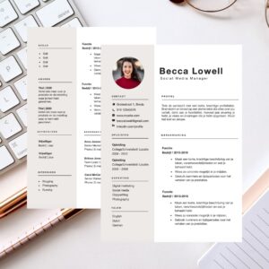 cv-sjabloon-becca-lowell