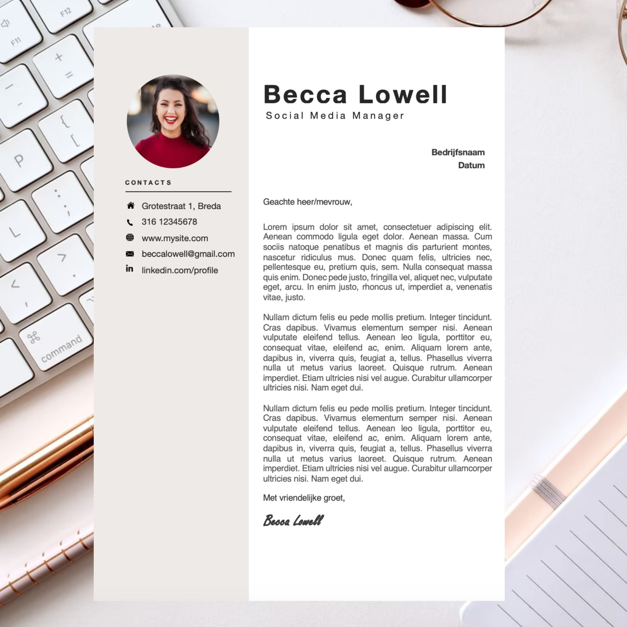 sollicitatiebrief-template sollicitatiebrief-template