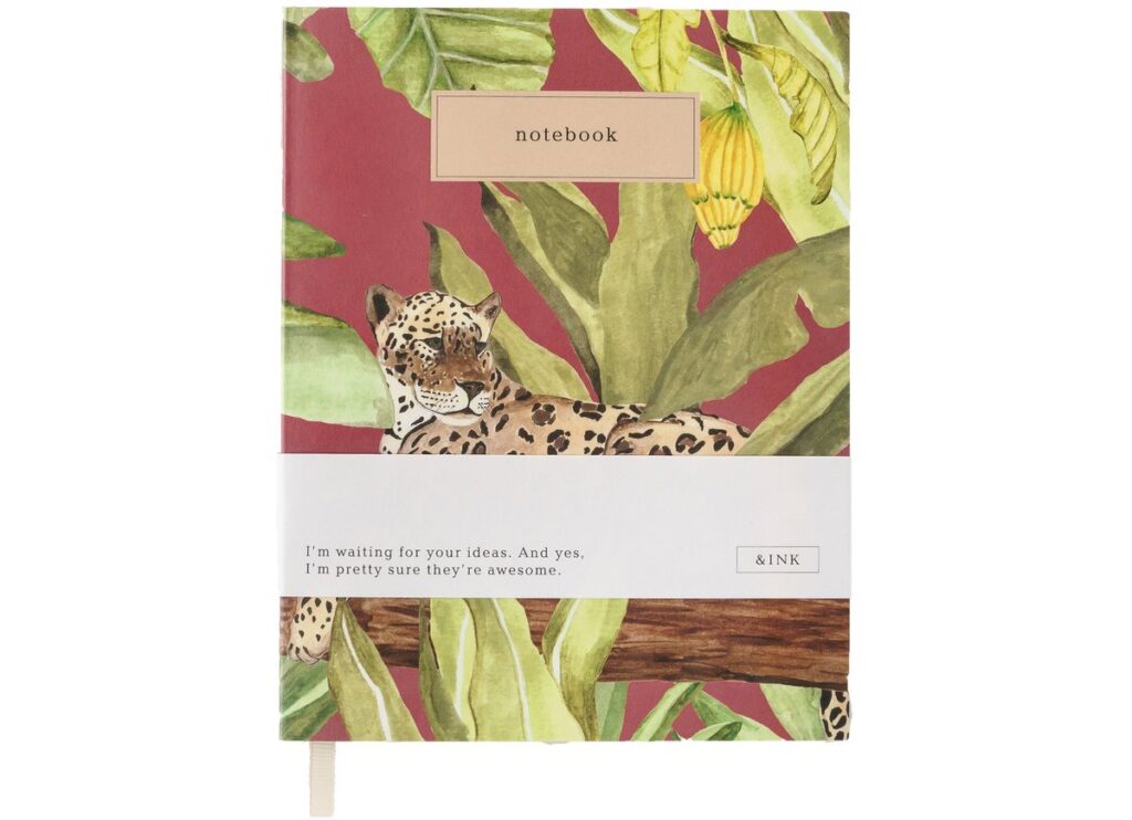 A-journal &INK luipaard notitieboek