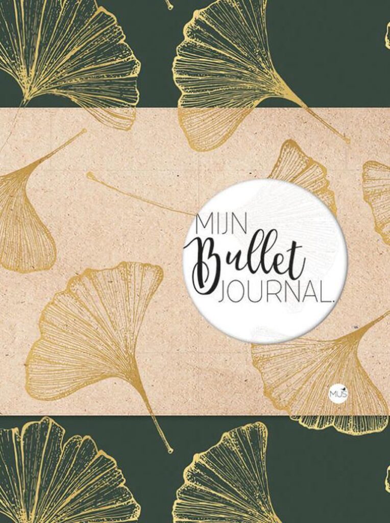 bullet journal groen goud
